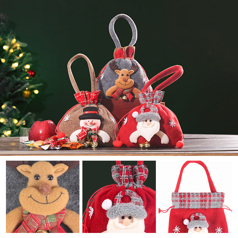 Weihnachtsgeschenk Schneemann Puppe Tasche