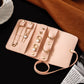 Travel Jewelry Organizer Case: Foldable Small Jewelry Roll for Travel—Rings, Necklaces, Earrings, Bracelets