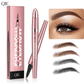 3D Microblading Eyebrow Pencil – 4-prong tip creates natural hair-like strokes. Waterproof, smudge-proof & lasts 24h. Skip costly salon treatments.💕🎁