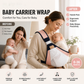 4-in-1 Breathable Baby Carrier – 0-36 Months, Front/Back/Facing In/Out – Hands-Free Comfort for Parent & Baby! ✨