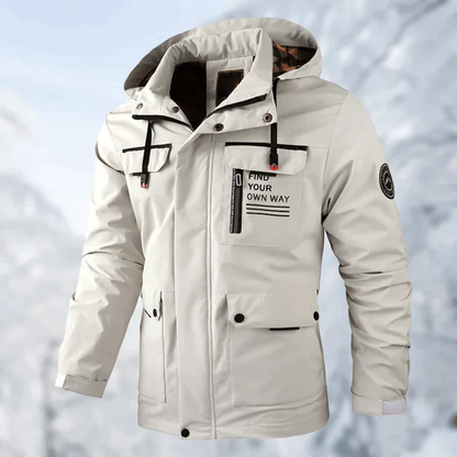 Stilvolle wetterfeste Jacke