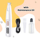 ⏳Limited Time Deal! Cordless Waterproof Pet Shaver With Built-In LED Light, Precision Trimming For Paws, Face & Body Fur