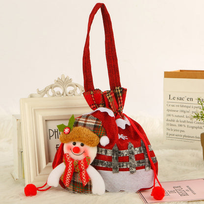 Weihnachtsgeschenk Schneemann Puppe Tasche