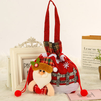 Weihnachtsgeschenk Schneemann Puppe Tasche