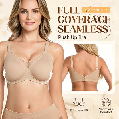 🏆 Last Day Special Price  💐Women's Elegant Sheer Full Coverage Plus Size Bra
