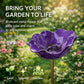 Handmade Metal Flower Garden Stake