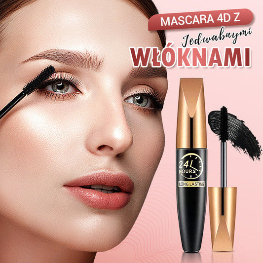 ✨Kup 1 i otrzymaj 1 za darmo✨Wodoodporna Mascara 4D z Jedwabnymi Włóknami