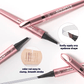 3D Microblading Eyebrow Pencil – 4-prong tip creates natural hair-like strokes. Waterproof, smudge-proof & lasts 24h. Skip costly salon treatments.💕🎁