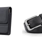 ⚡Big Discount | Waist Belt Cell Phone Pouch 📱 Multi-Pocket Leather Holster with Card Holder