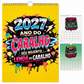 💥Early Bird Sale — 49% OFF🎁2027 Year of the Cu*t Wall Calendar – Bold Graffiti Humor Calendar📆🌟