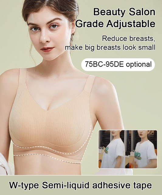 Drahtloser, nicht markierender, hautfreundlicher Push-Up-BH