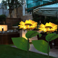 🌻Sunflower Solar Garden Lights, Auto On/Off Long Lasting IP65 Waterproof LED Stake Lights for Patio Yard Pathway Decoration ✨