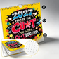 💥Early Bird Sale — 49% OFF🎁2027 Year of the Cu*t Wall Calendar – Bold Graffiti Humor Calendar📆🌟