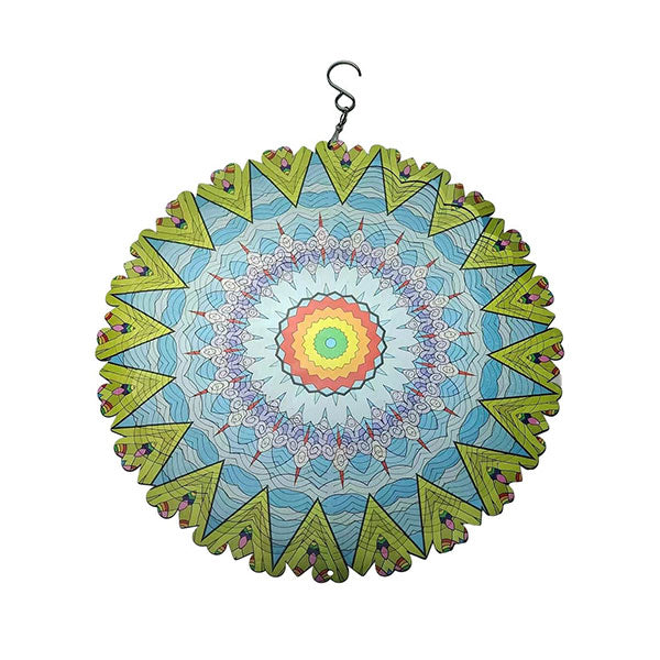 (🎁2024 Hot Sale🎁) 3D Bunte Wind Spinning Mandala