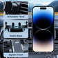 🚗50% OFF NOW! Multifunctional Suction Cup Car Phone Holder, 360° Rotatable Dashboard Windshield Car Phone Mount, Strong Sticky Suction Cell Phone Holder for All Mobile Phones
