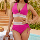 🎉 2026 Sale — Over 30,800 Sold 😍 High Waist Color Block Bikini – Beach Swimwear 👙