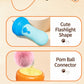 Electric Cat Wand Toy for Indoor Cats, 2026 New Interactive Automatic Retractable Cat Teaser with Plush Ball, Fuzzy Ball Launchers Enrichment Toy for Kittens Adult Multi Pet Households