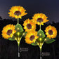 🌻Sunflower Solar Garden Lights, Auto On/Off Long Lasting IP65 Waterproof LED Stake Lights for Patio Yard Pathway Decoration ✨