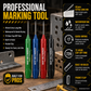 🛠️ Extra-Long Construction Marker – Reach Tight Spots Easily