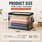 🔥 Limited-time offer – 49% OFF 📦 Large, extra-strong, transparent storage bag made from thick plastic, ideal for clothes, moving house and storage