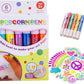 🔮Magic Pen – Draw 3D with one stroke!🎄 DIY Bubble Popcorn Drawing Pens