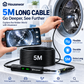 🔎 Plug-and-play endoscope camera - compatible with Android, iPhone and iPad for direct connection