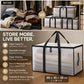 🔥 Limited-time offer – 49% OFF 📦 Large, extra-strong, transparent storage bag made from thick plastic, ideal for clothes, moving house and storage