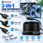 🔎 Plug-and-play endoscope camera - compatible with Android, iPhone and iPad for direct connection