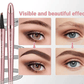3D Microblading Eyebrow Pencil – 4-prong tip creates natural hair-like strokes. Waterproof, smudge-proof & lasts 24h. Skip costly salon treatments.💕🎁