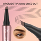 3D Microblading Eyebrow Pencil – 4-prong tip creates natural hair-like strokes. Waterproof, smudge-proof & lasts 24h. Skip costly salon treatments.💕🎁
