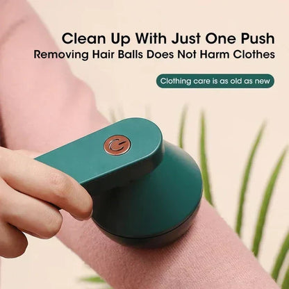 🔥HOT SALE🔥Rechargeable Fabric Shaver with 2 Replaceable Stainless Steel 6-Leaf Blades(1 Free Extra Included) | Lint Remover with 3-Speed Settings  - Efficient Sweater and Lint Shaver for Clothes, Removing Fuzz, Lint Balls, Pills, and Hairballs.