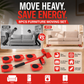 🎁Furniture Moving System – lift & slide up to 800 lbs, 360° rotation, floor-friendly pads. Move heavy furniture easily by yourself! 🛡️💪