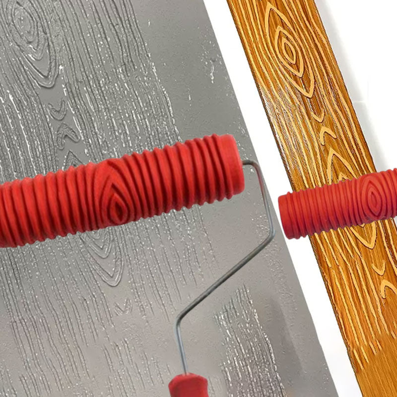 🔥50% Rabatt🔥Embossing Textur gemusterte Farbe Roller für Wanddekoration