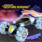🚗🎮 Gesture Control RC Stunt Car – Dual Mode with 360° Spins & LED Lights