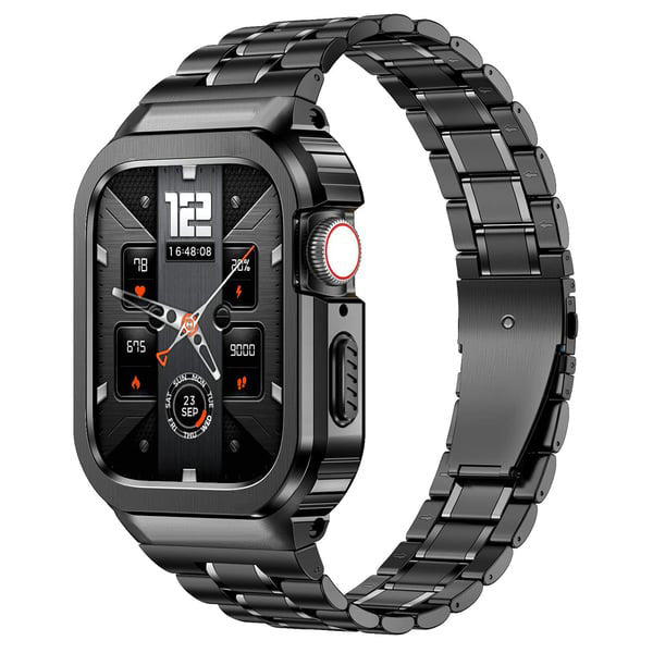 🔥50% Rabatt🔥Mode-Edelstahl-Armband Legierung Fall für Apple Watch