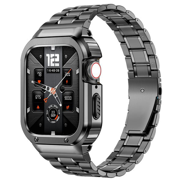 🔥50% Rabatt🔥Mode-Edelstahl-Armband Legierung Fall für Apple Watch