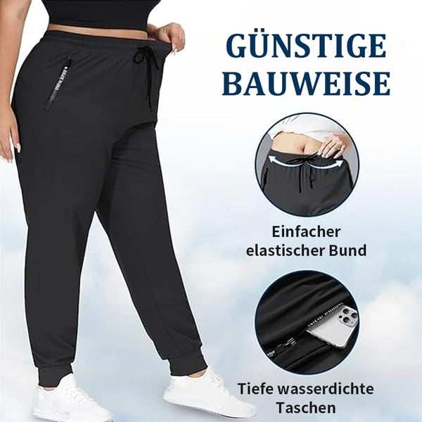 Sommer Herren Eis Seide Sporthose