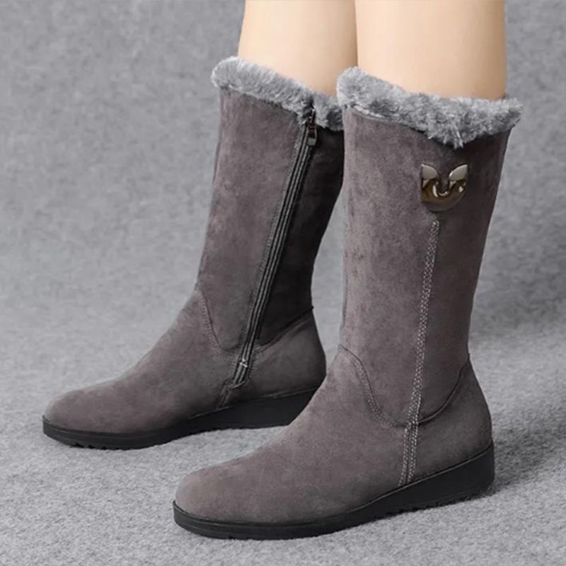 Warmes Geschenk - Lässige Thermo-Schneestiefel mit Plüsch für Damen