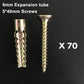 💥Lightweight Iron Expansion Tube