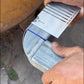 Square Stainless Steel 90° Arc Angle Marking Ruler