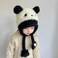 💝Plush Animal Beanie Hat with Ear Flap💕