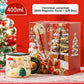 Christmas Ceramic Mug Set with Magnetic Decor