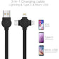 4-in-1-Datenkabel Telefonständer USB-Kabel