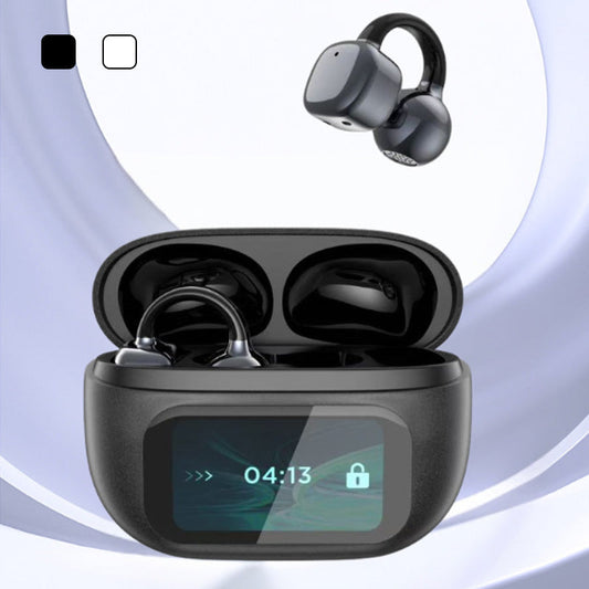 ⏳Begrenzte Zeit 50% Rabatt💥Hightech-Kopfhörer aus dem Jahr 2035🎧Headset mit Ohrclip und intelligentem Farbbildschirm für intelligente Übersetzungen