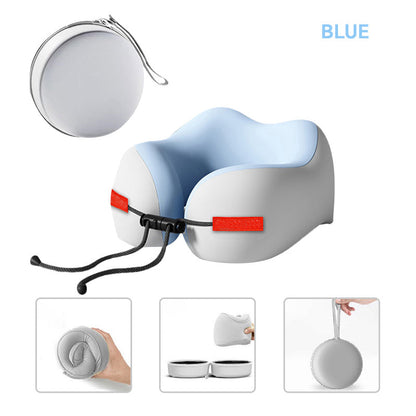 Poduszka podróżna z pianki memory w kształcie litery U💤