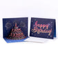 🎁Fireworks pop-up cake with light and music, birthday card gift
