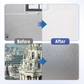 Quick-Dry & Translucent Frosted Glass Paint for Window