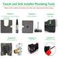 18 in 1 Wasserhahn und Waschbecken Installateur Werkzeug