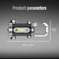 Portable Rechargeable Bright Keychain Flashlight