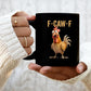🏆LETZTER TAG VERKAUF 50% RABATT⚡F-Caw-F Lustige Hühner Tasse